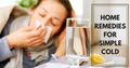 10 Best Home Remedies For Cold And Flu Ideas { Fluids, Neti, Ste