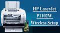 HP laserjet p1102w wireless setup without cd | HP Service